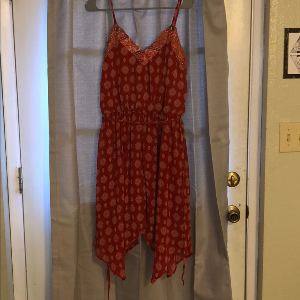 Paisley flowy dress